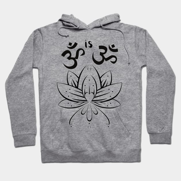 Om is Om Lotus Hoodie by Foxydream